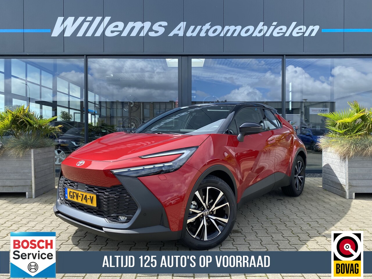 Toyota C-HR - 1.8 Hybrid 140 Business Plus Bi-Tone Stoelverwarming , Stuurverwarming - AutoWereld.nl