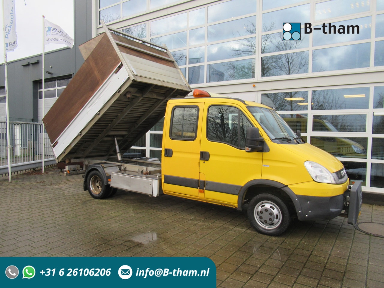 Iveco Daily - 40C14D Euro V HD EEV DOKA Dubbelcabine 3-S/W Kipper - AutoWereld.nl