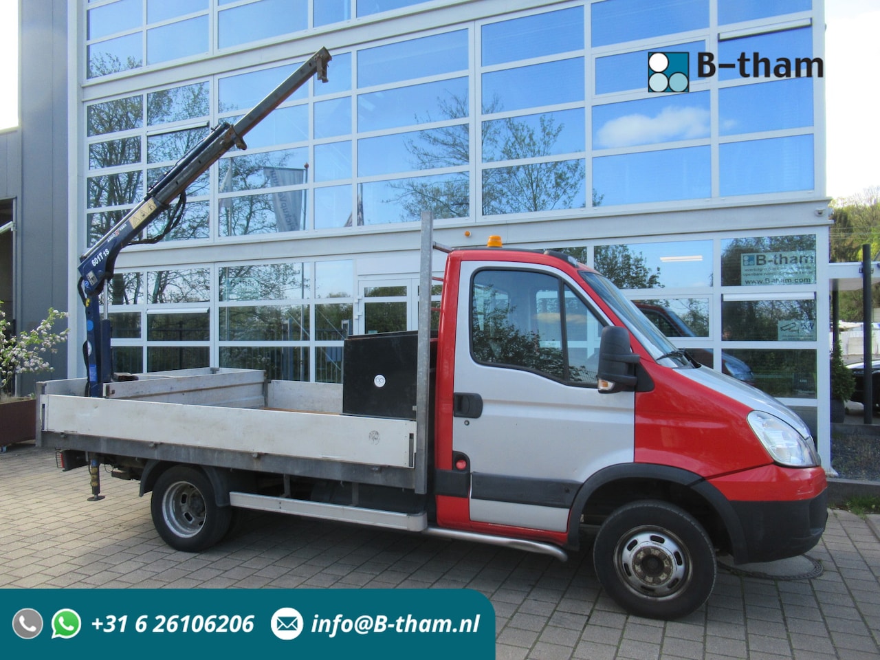 Iveco Daily - 35C14 CNG EEV + Benzine + Kran Kraan Crane Amco Veba - AutoWereld.nl