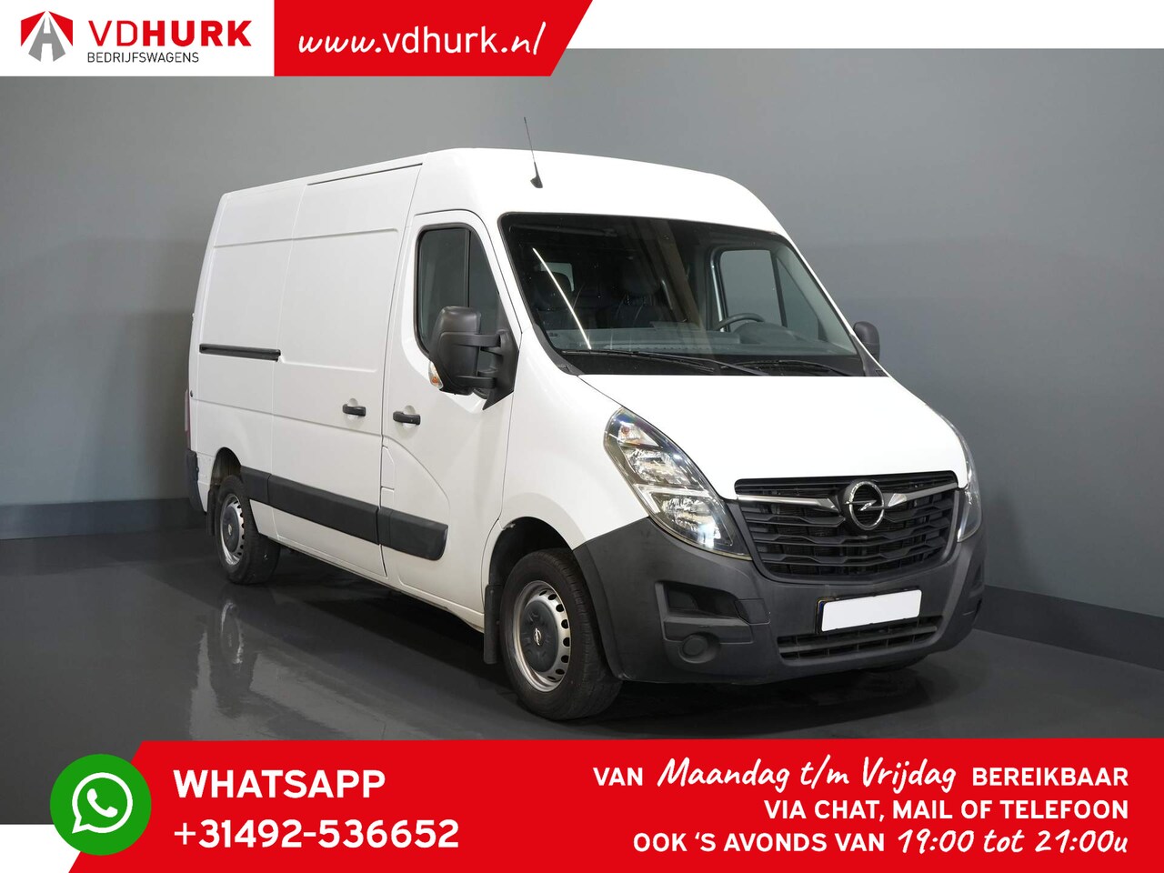 Opel Movano - 35 2.3 CDTI 135 pk L2H2 Camera/ PDC/ Navi/ Cruise/ Airco - AutoWereld.nl