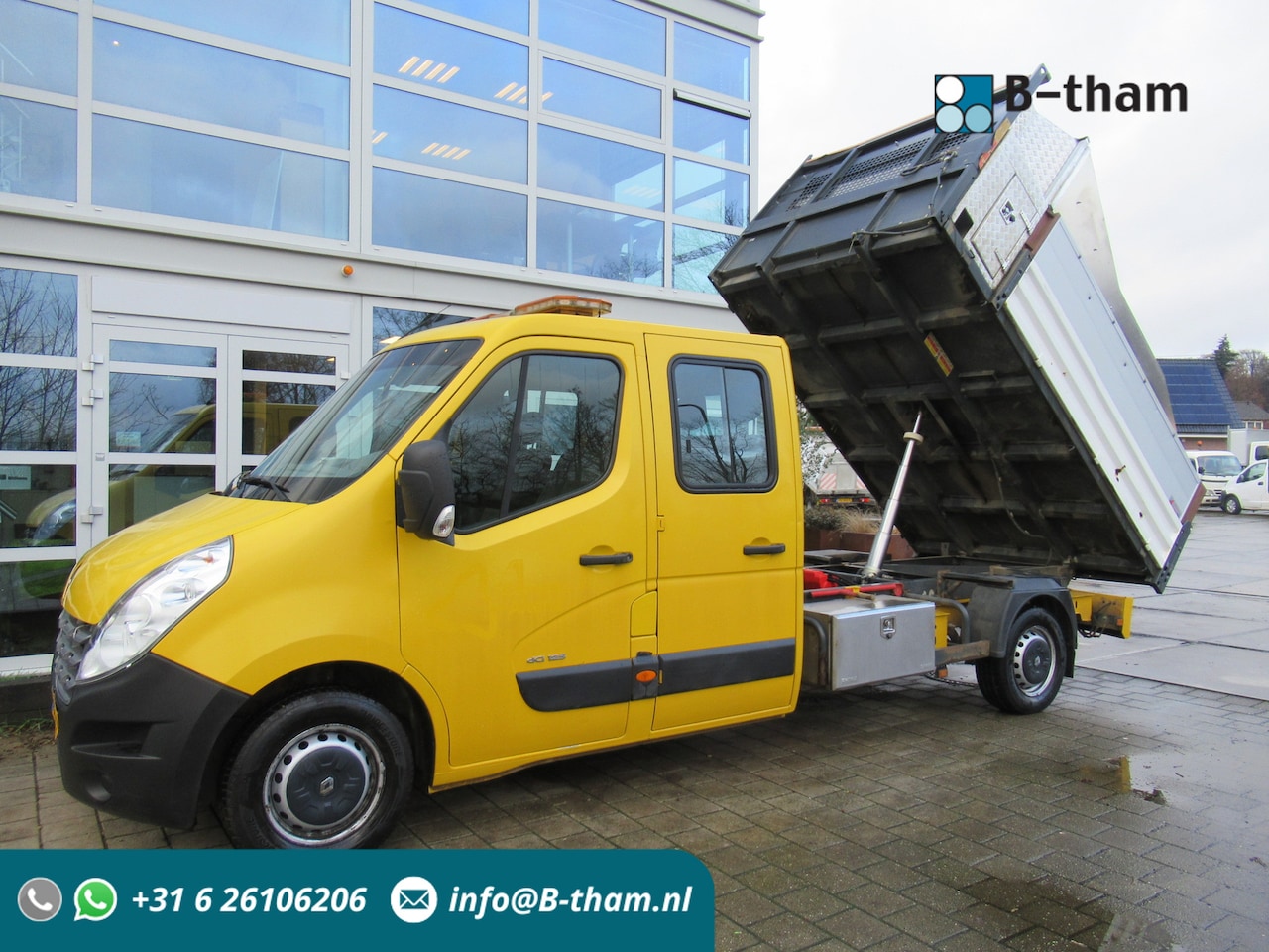 Renault Master - T35 2.3 dCi 92KW L3 DOKA Dubbelcabine Kipper - AutoWereld.nl