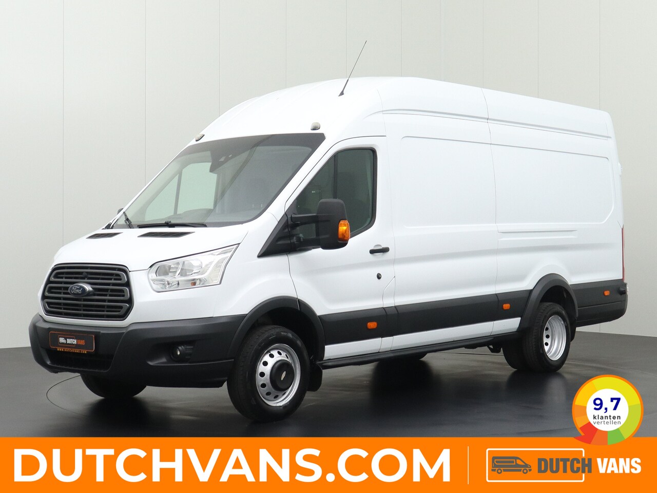 Ford Transit - 2.0TDCi 155PK L4H2 Jumbo | Airco | Navigatie | 3-Persoons - AutoWereld.nl