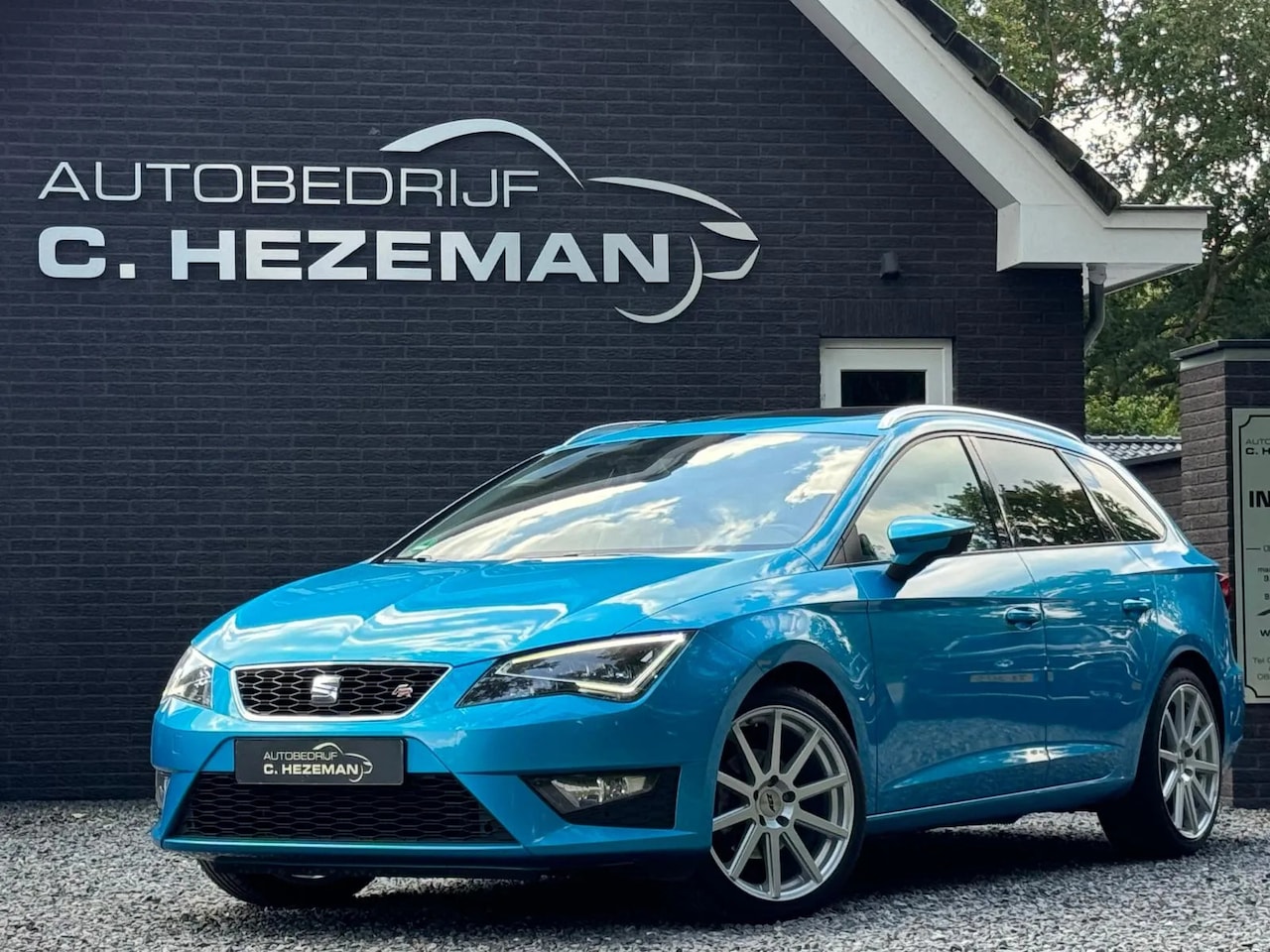 Seat Leon ST - 1.4 TSI FR Line LED Xenon Dealer OH Panoramadak - AutoWereld.nl