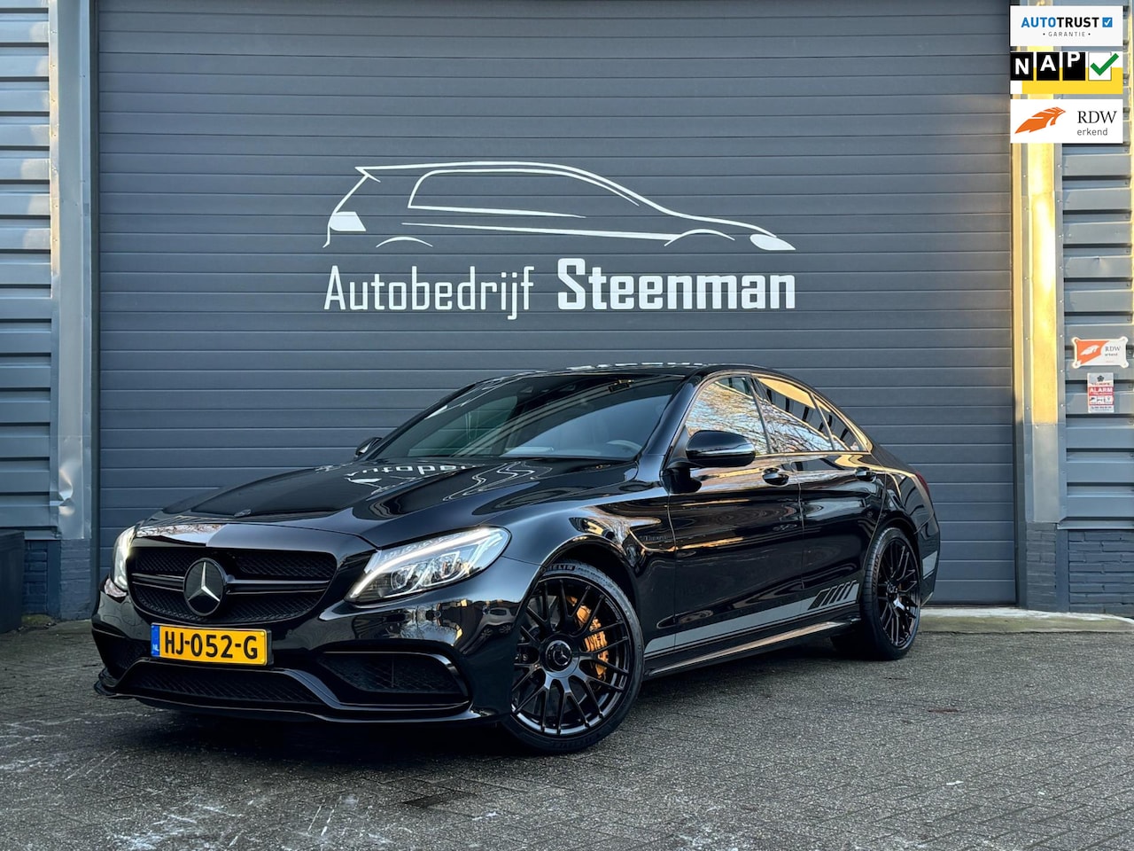 Mercedes-Benz C-klasse - 63 AMG S Edition 1 | Keramisch | Pano - AutoWereld.nl