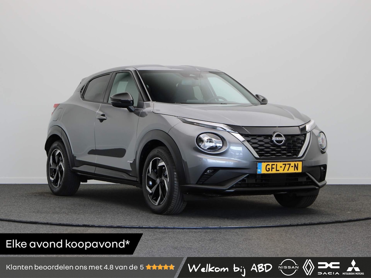 Nissan Juke - 1.6 Hybrid N-Connecta | Rondomzicht camera | Adaptief cruise control | Navigatie | Keyless - AutoWereld.nl