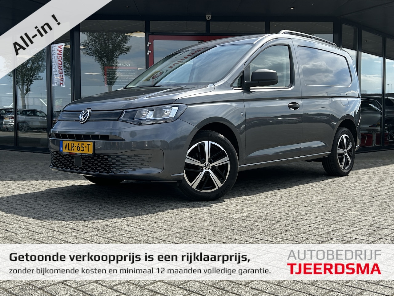 Volkswagen Caddy Cargo - 2.0 TDI Airco/Cruise/Trekhaak/Carplay/Bumpers in kleur - AutoWereld.nl