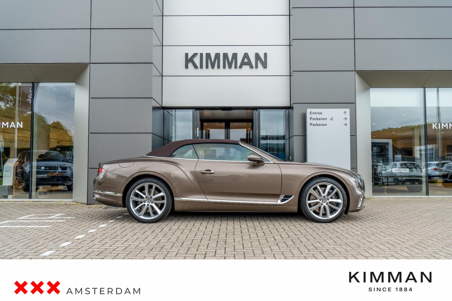 Bentley Continental GTC - 4.0 V8 First Edition Roterend display Naim audio - AutoWereld.nl