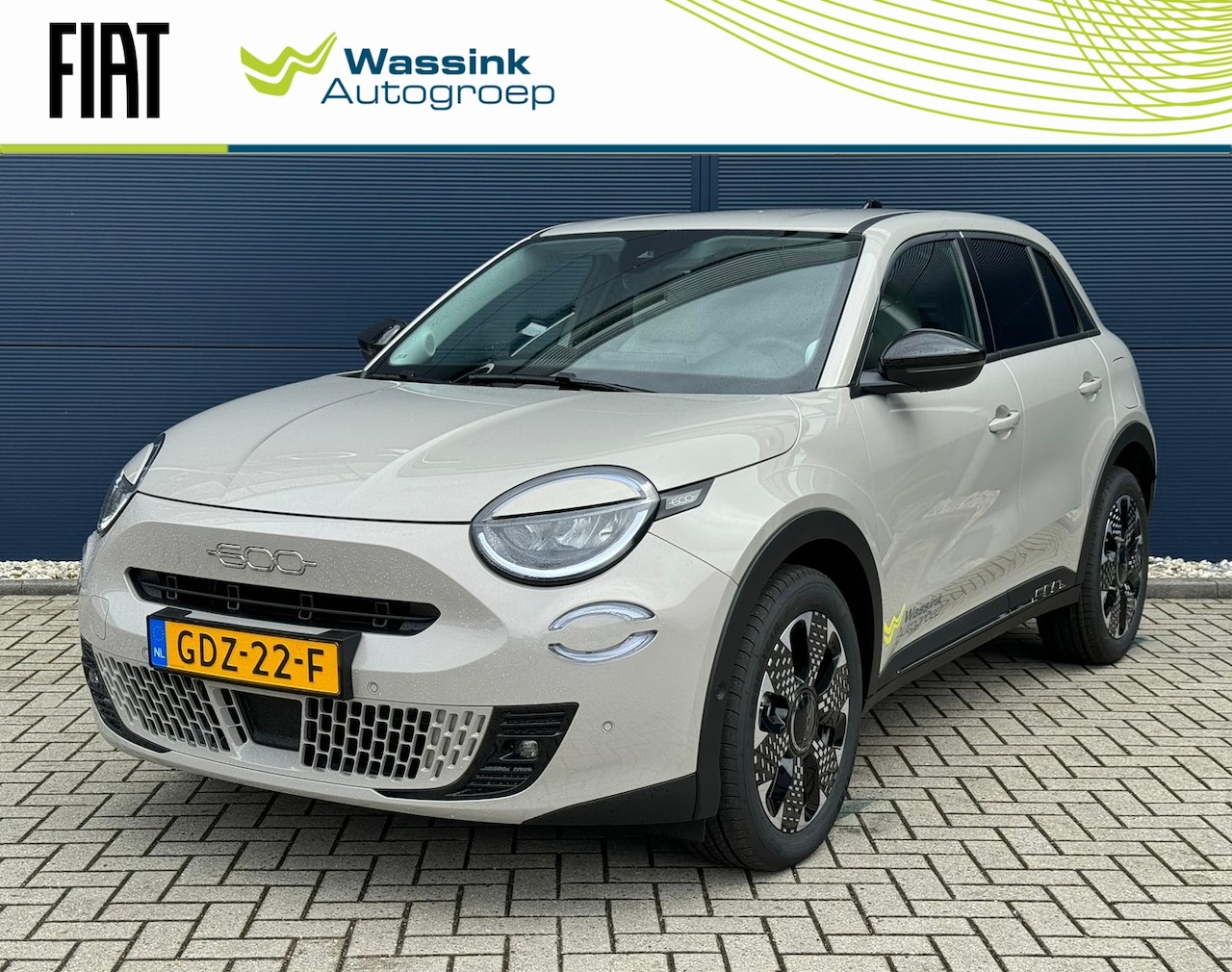 Fiat 600 - 1.2 Hybrid 100pk La Prima | Leder | Camera | Navigatie | Keyless - AutoWereld.nl