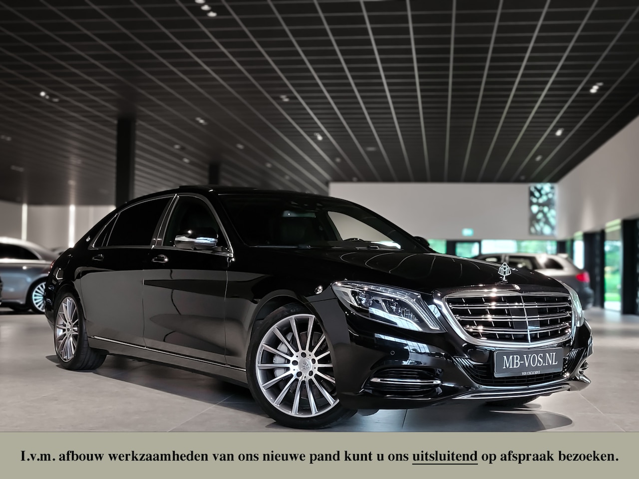 Mercedes-Benz S-klasse - 500 Maybach First Class|Burmester 3D|Magic Body Control|Champagne flutes - AutoWereld.nl