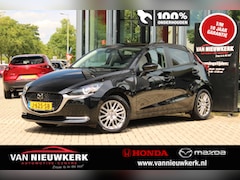 Mazda 2 Hybrid - 2 1.5 SKYACTIV-G 90PK M-Signature Leder 360View Carplay HUD 1e Eigenaar