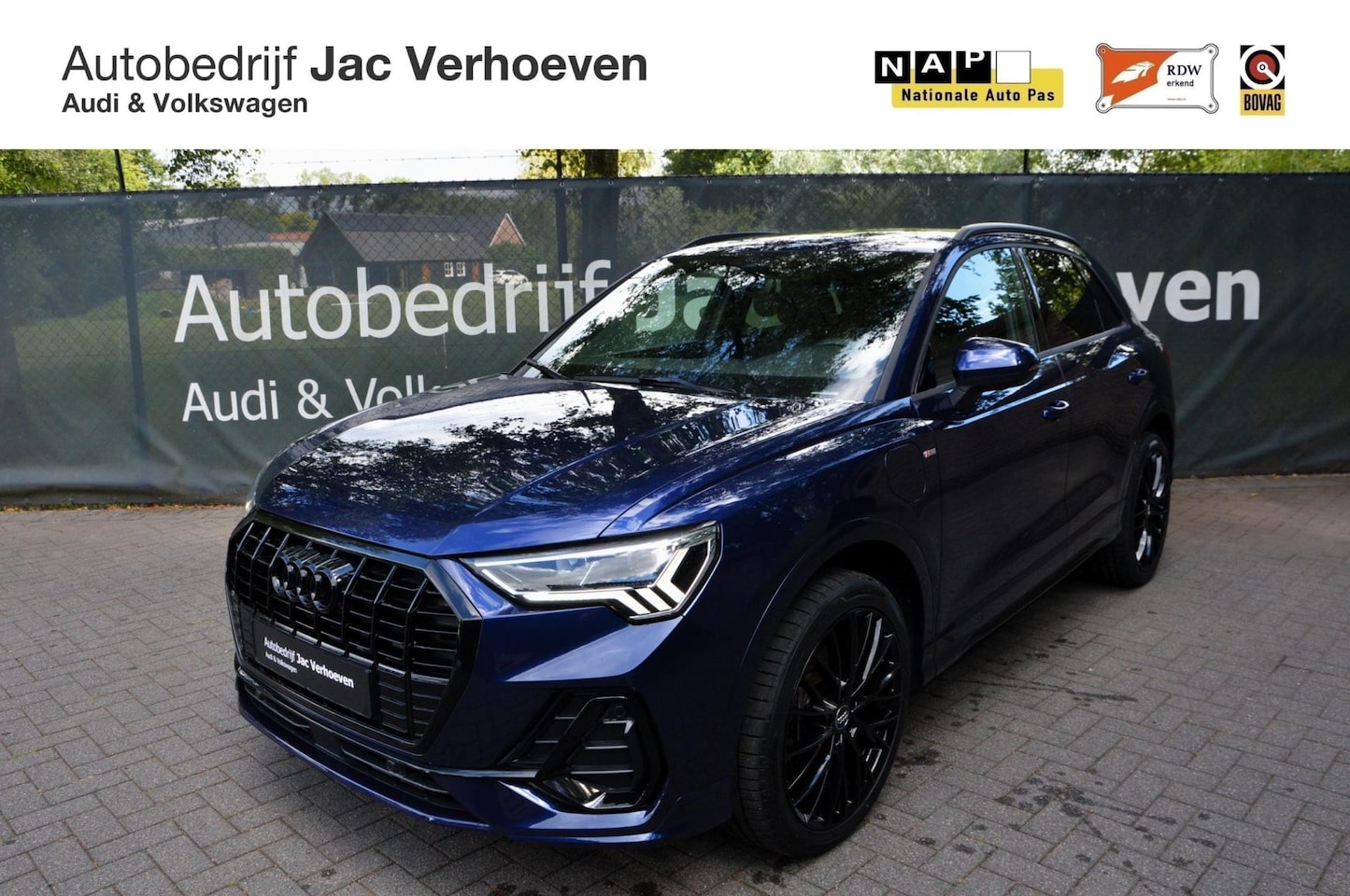 Audi Q3 - 45 TFSI E 245pk |S Edition|Black Edition|Adaptive Cruise Control|Automaat| - AutoWereld.nl