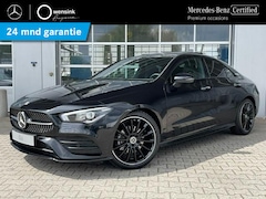 Mercedes-Benz CLA-Klasse - Coupé 180 AMG Line Nightpakket | Dodehoekassistent | Panoramaschuifdak | 19 inch multispaa