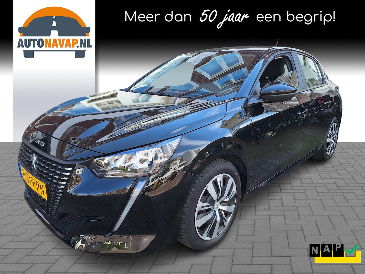 Peugeot 208 - 1.2 PureTech Blue Active /Camera/Navi/Apple/Android/Cruise/1e Eig/NAP/Garantie - AutoWereld.nl