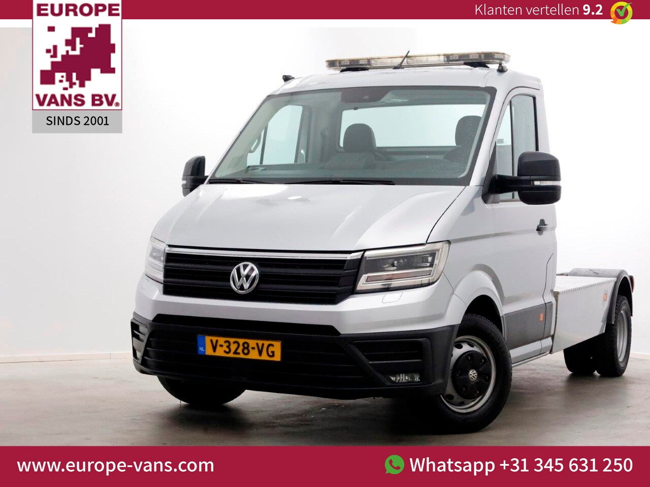 Volkswagen Crafter - 50 2.0 TDI 177pk E6 Highline BE-Trekker LED/Navi Trekgewicht 5520kg 01-2019 - AutoWereld.nl