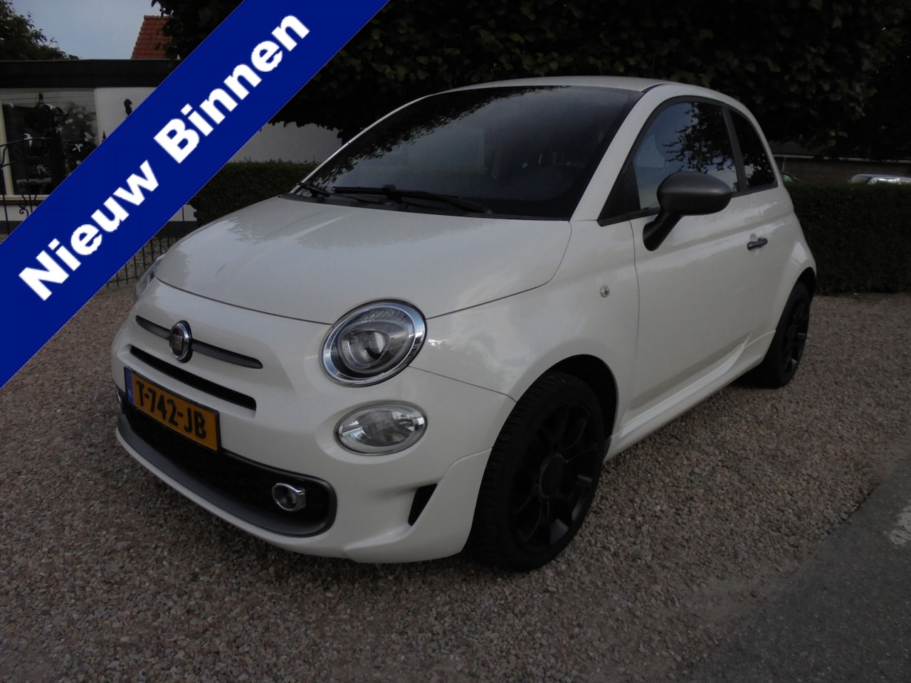 Fiat 500 - S 1.2 Sport **NAVIGATIE**PDC**AIRCO**HALF-LEDER**105.000 org.km.** - AutoWereld.nl