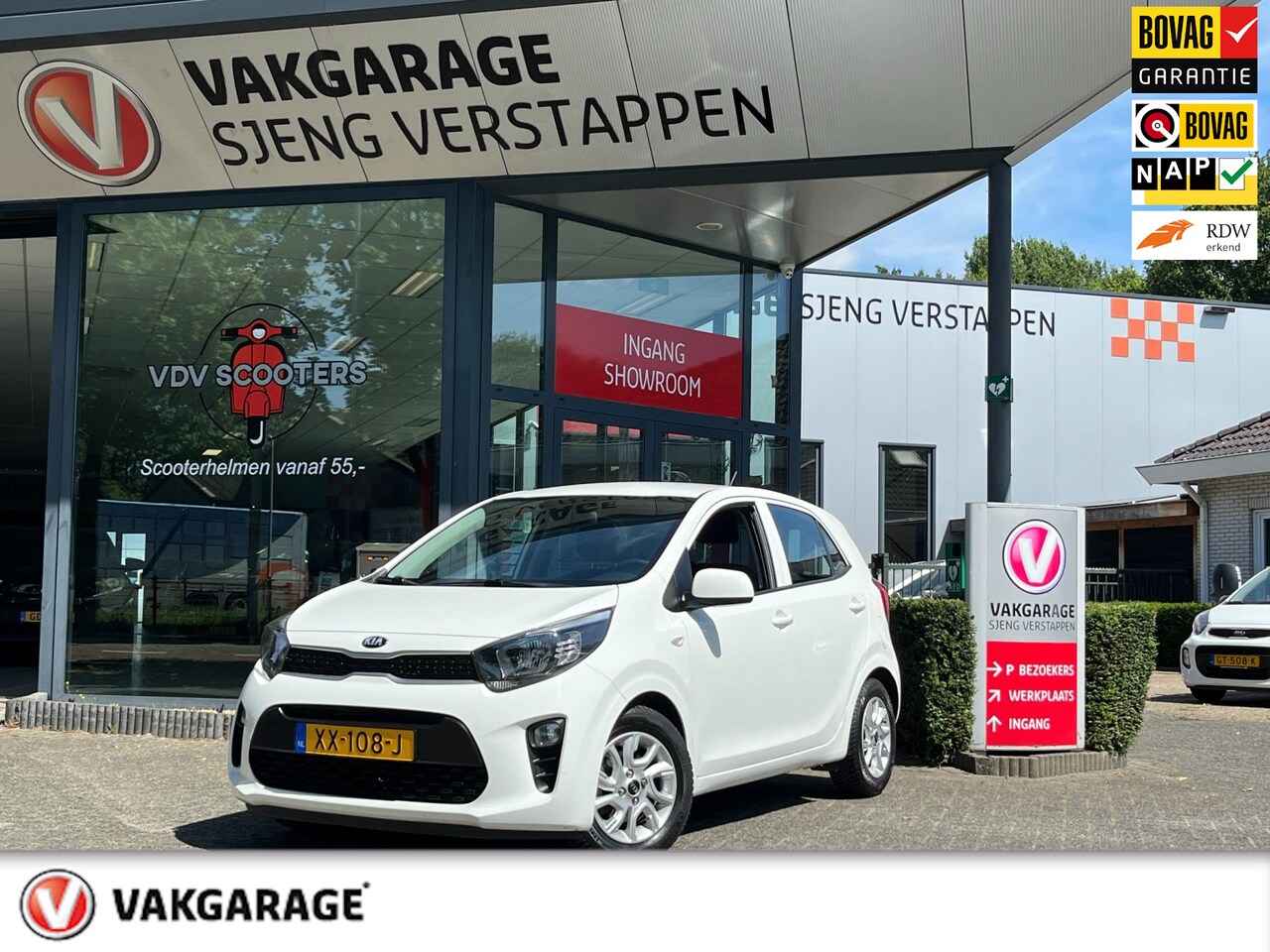 Kia Picanto - 1.0 CVVT EconomyPlusLine Bovag rijklaarprijs !! - AutoWereld.nl