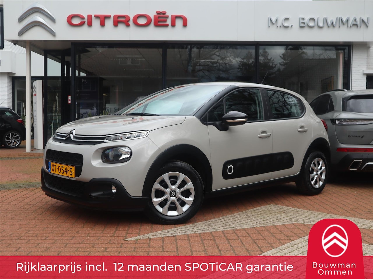 Citroën C3 - PureTech 110PK S&S Feel, Rijklaarprijs | Navigatie | Bluetooth | Parkeersensoren - AutoWereld.nl