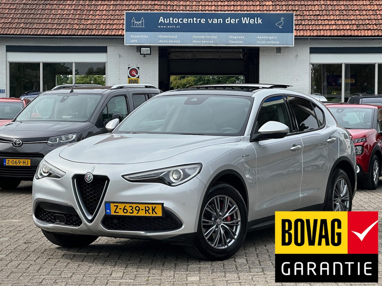 Alfa Romeo Stelvio - 2.0 T AWD Sprint PANO | NAVI | KLIMA | BOVAG! - AutoWereld.nl