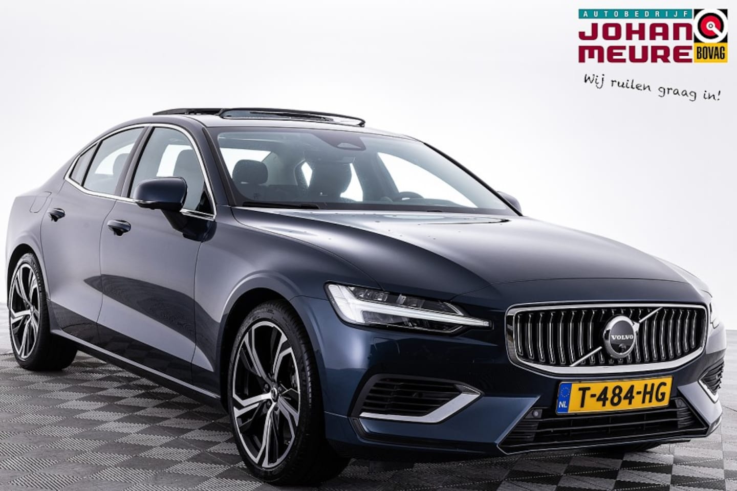 Volvo S60 - 2.0 Recharge T8 AWD Ultimate Bright | BOWERS & WILKINS | SCHUIFDAK ✅ 1e Eigenaar . - AutoWereld.nl