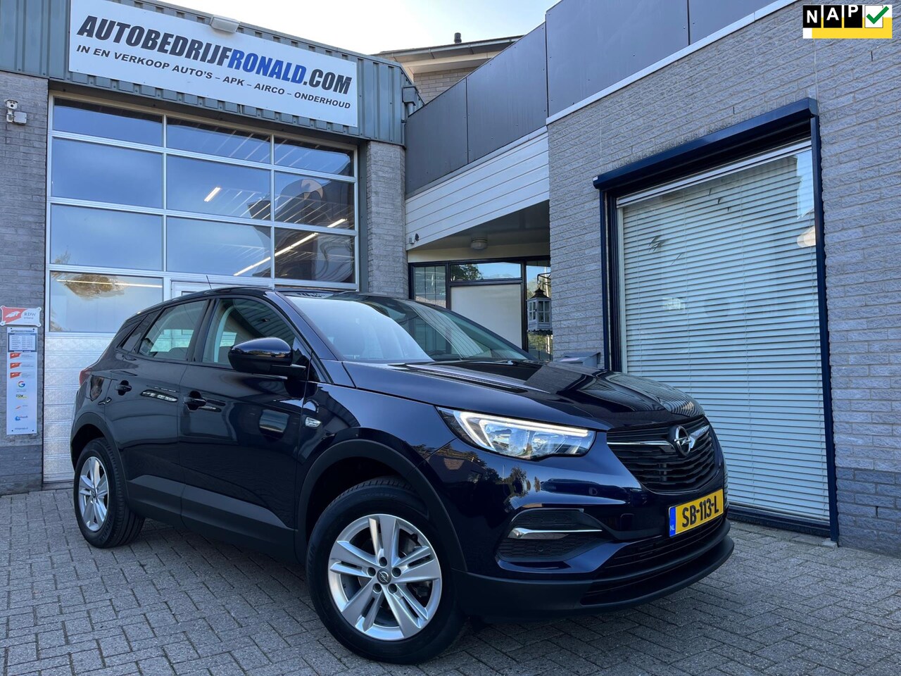 Opel Grandland X - 1.2 Turbo Online Edition 130pk/NL.Auto/Trekhaak/Pdc/1Ste Eigenaar/Dealer Onderhouden - AutoWereld.nl