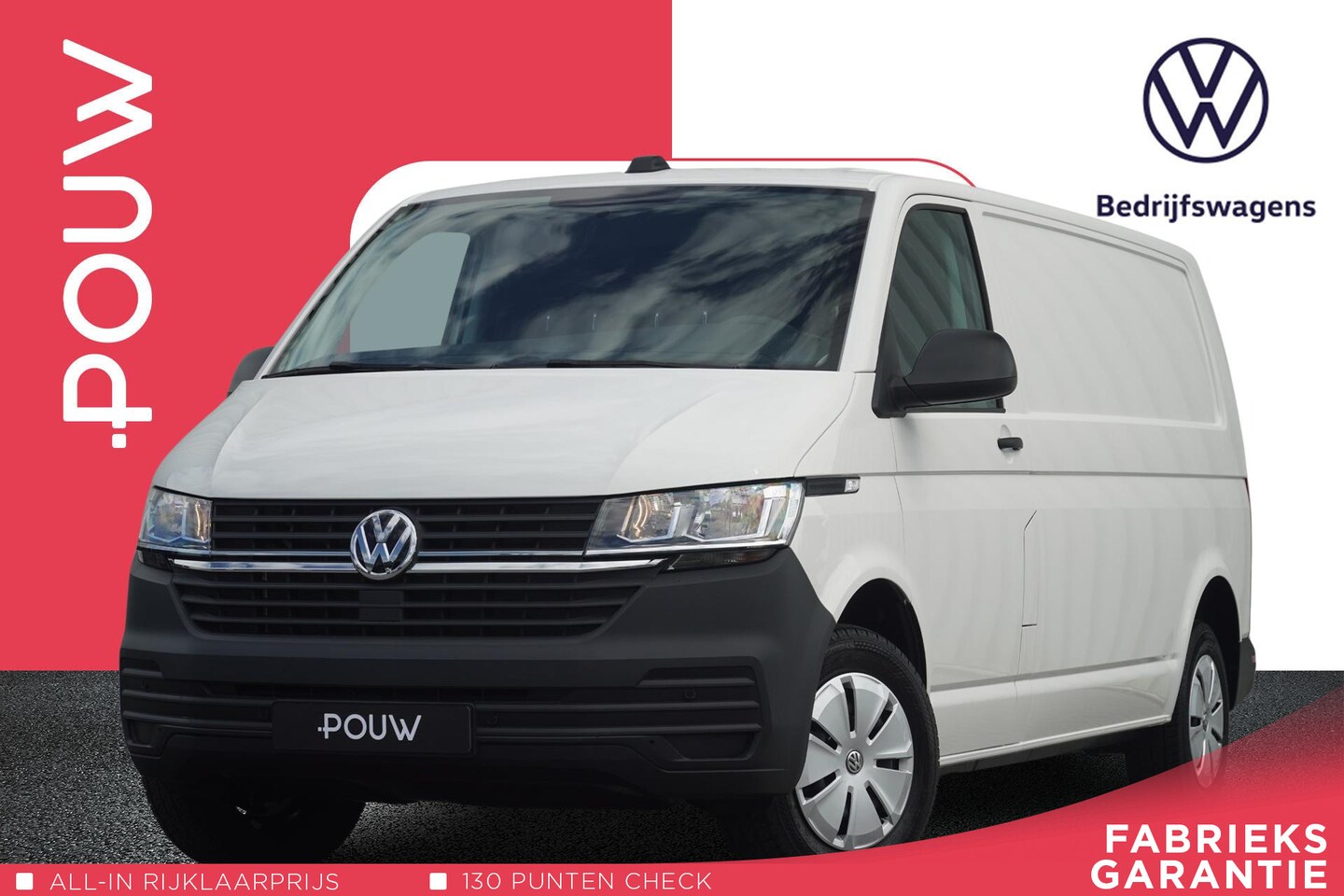 Volkswagen Transporter - 2.0 TDI 150pk DSG L2H1 30 | Camera | Trekhaak | App Connect Navigatie - AutoWereld.nl