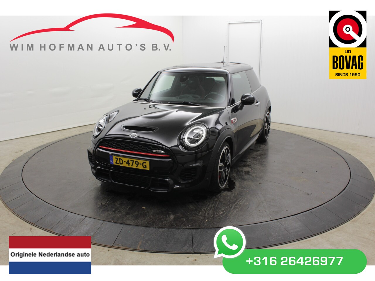 MINI John Cooper Works - JCW 2.0 232PK Panodak Leder/Alcantara Camera Stoelverw - AutoWereld.nl