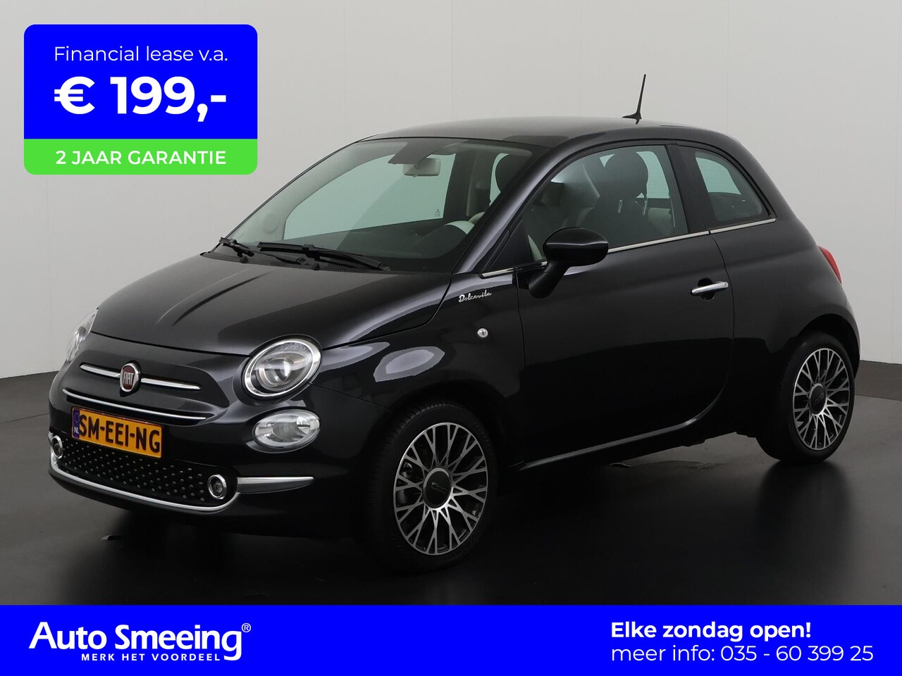 Fiat 500 - 1.0 Hybrid Dolcevita | Panoramadak | Apple Carplay | Navigatie | Zondag Open! - AutoWereld.nl