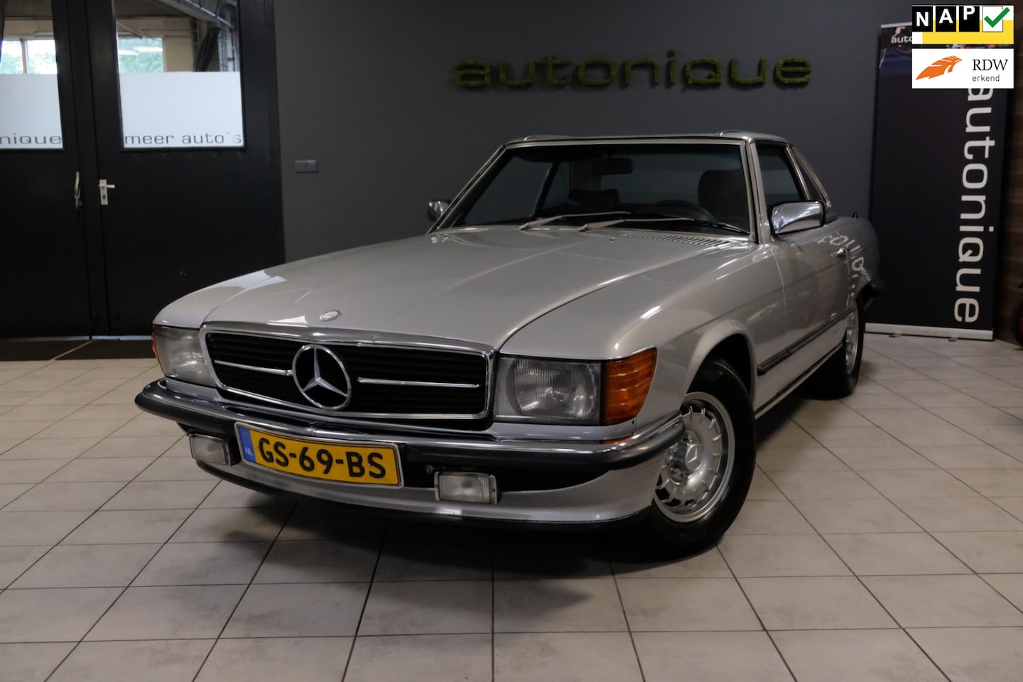 Mercedes-Benz SL-klasse Cabrio - 380 SL V8 Automaat org.NL/NAP - AutoWereld.nl