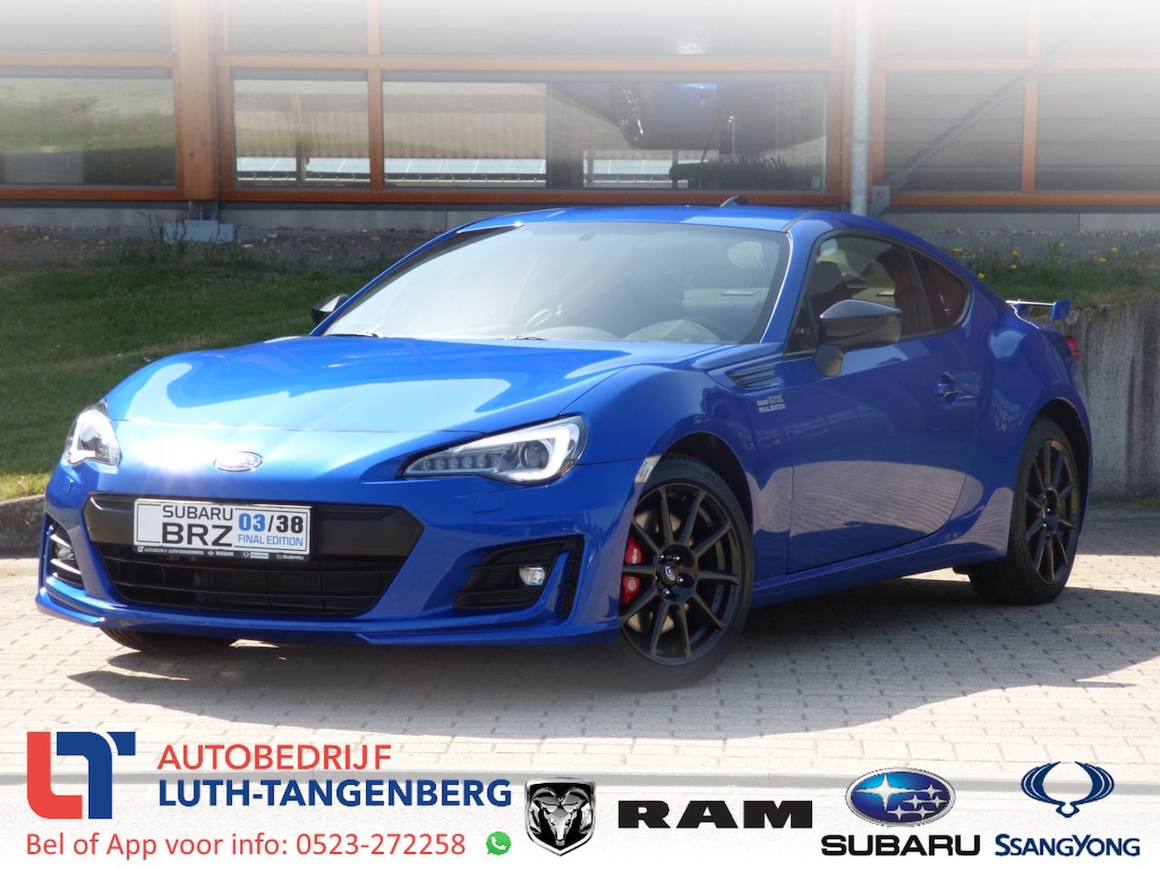 Subaru BRZ - 2.0 Final Edition Nr. #3/38 incl. Certificate of Authenticity - AutoWereld.nl