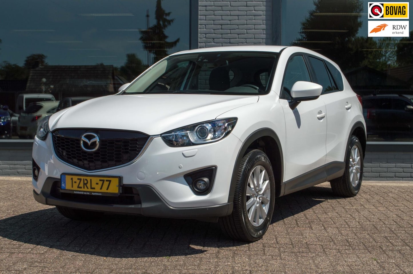 Mazda CX-5 - 2.0 Safety Pack | Navigatie | Trekhaak | Parelmoer wit - AutoWereld.nl