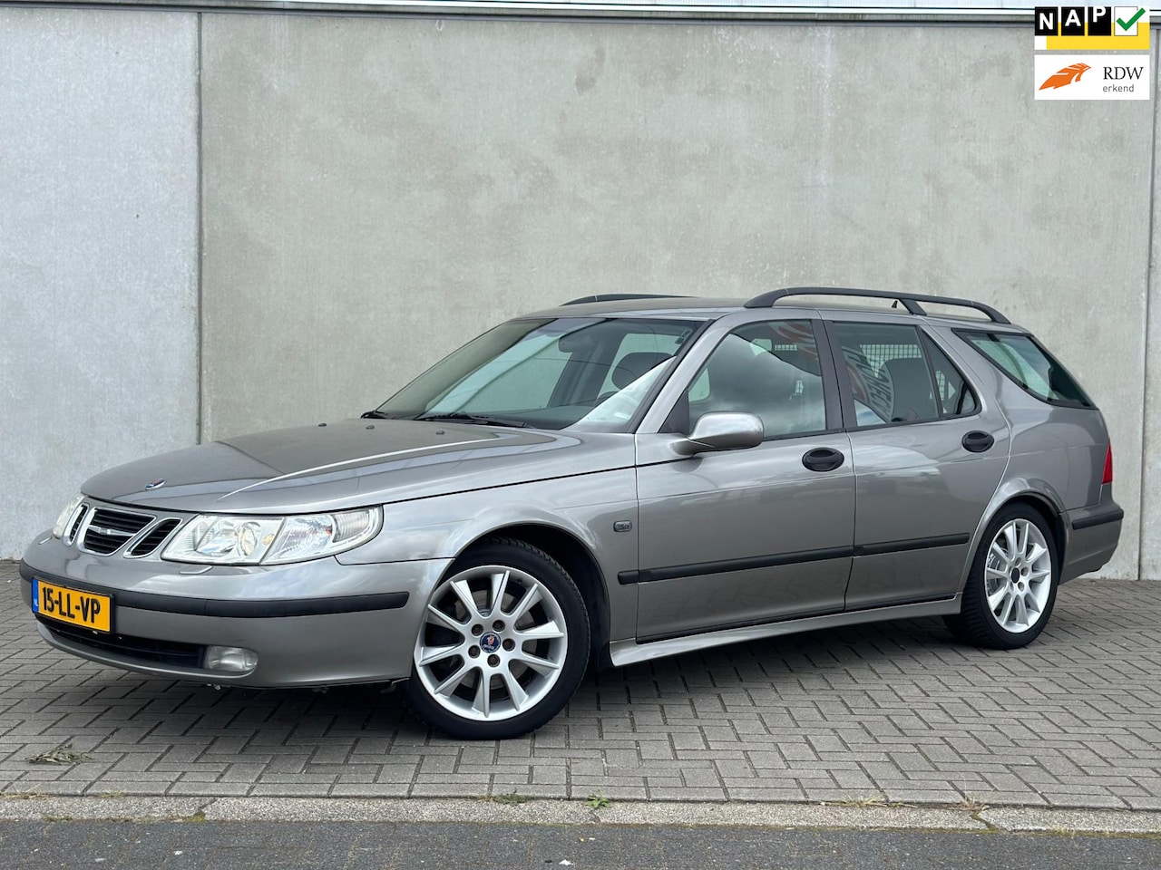 Saab 9-5 Estate - 2.3 Turbo Aero 2.3 Turbo Aero, Origineel NL, Automaat, VOL - AutoWereld.nl