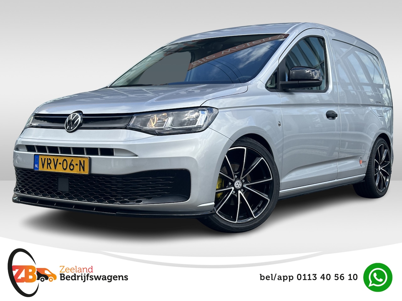 Volkswagen Caddy Cargo - 2.0 TDI 200pk ZB Edition | Leder | 19'' Velgen | Spoilers | Verlaagd | Carplay - AutoWereld.nl