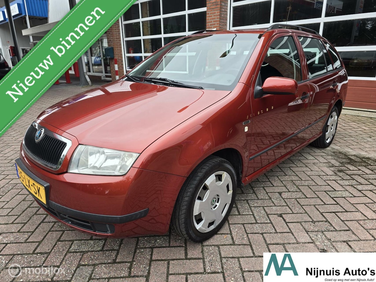 Skoda Fabia Combi - 1.4-16V Comfort Airco | Elektrische-Ramen | Parkeer-sensoren | Cruise - AutoWereld.nl