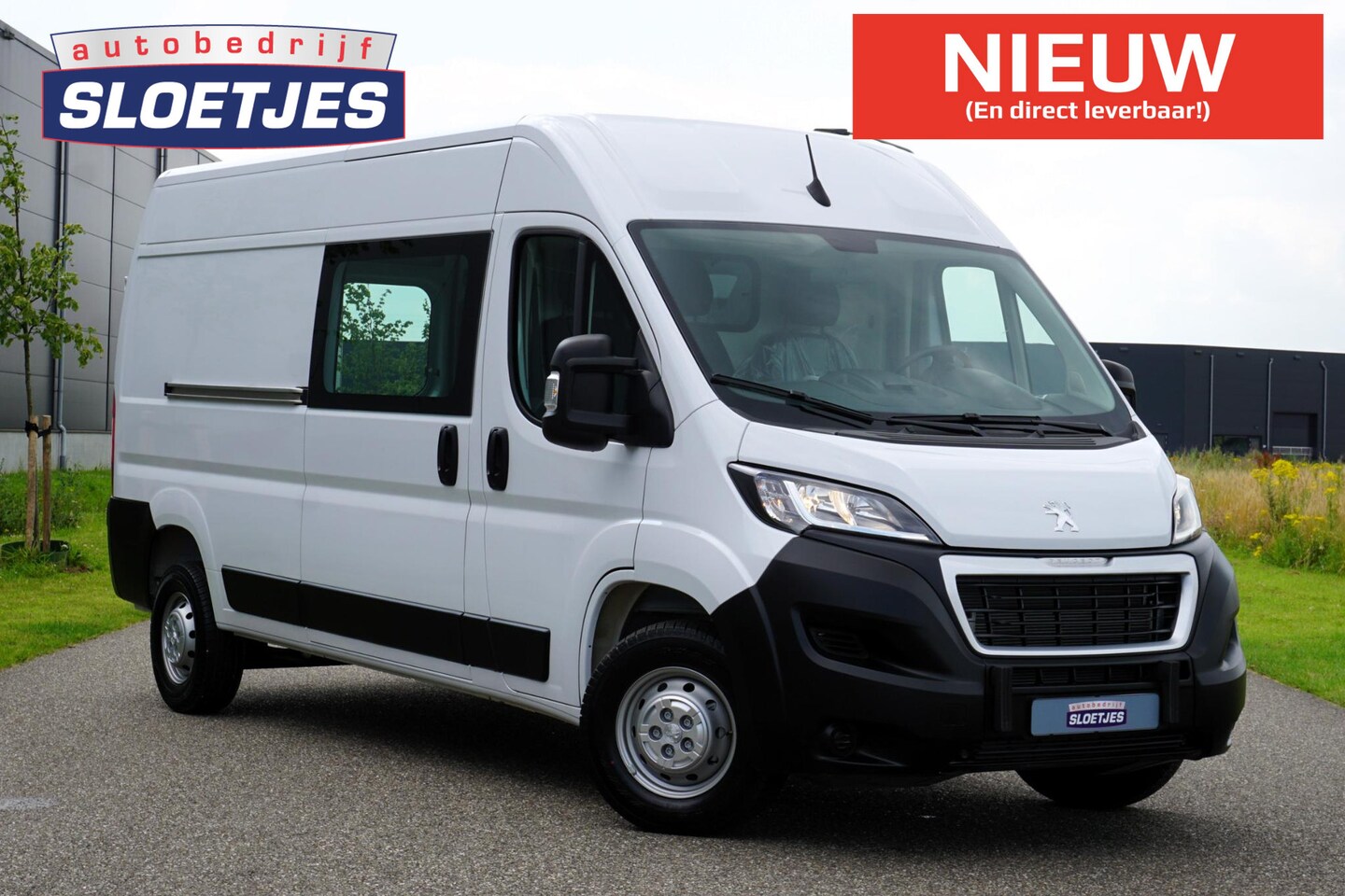 Peugeot Boxer - 335 2.2 BlueHDi 140 L3H2 Premium Carplay |Cruise |Camera |Sensoren |Dode-hoek detectie |Ru - AutoWereld.nl