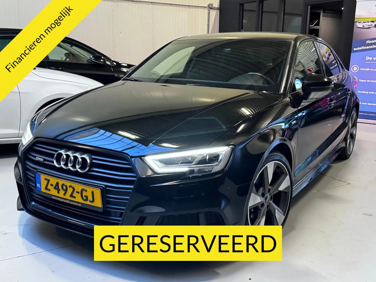 Audi A3 Limousine - 1.4 TFSI 150PK 2 x S-line AUTOMAAT Black Optik Dynamische Led Navi Sfeer PDC - AutoWereld.nl