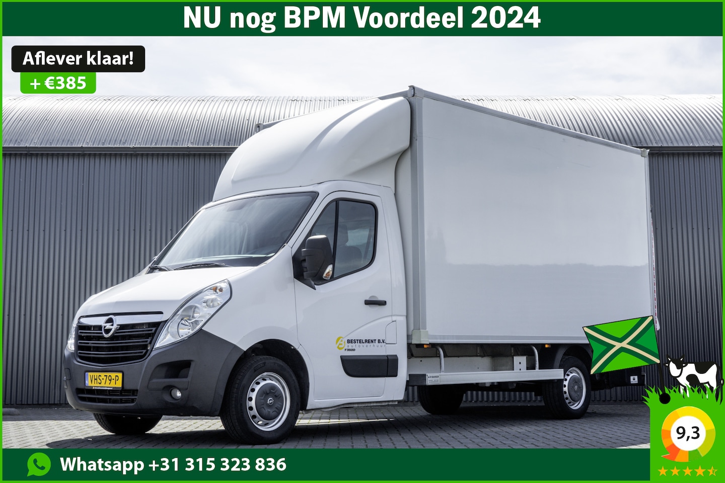 Opel Movano - **2.3 CDTI BiTurbo Bakwagen met laadklep | Euro 6 | 146 PK | Cruise | Climate | Navigatie* - AutoWereld.nl