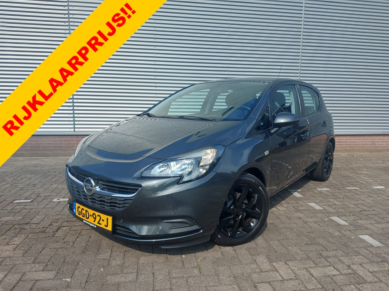 Opel Corsa - 1.4 Edition Automaat, airco,cruise,stuur/stoelverwarming,parkeersensoren, - AutoWereld.nl