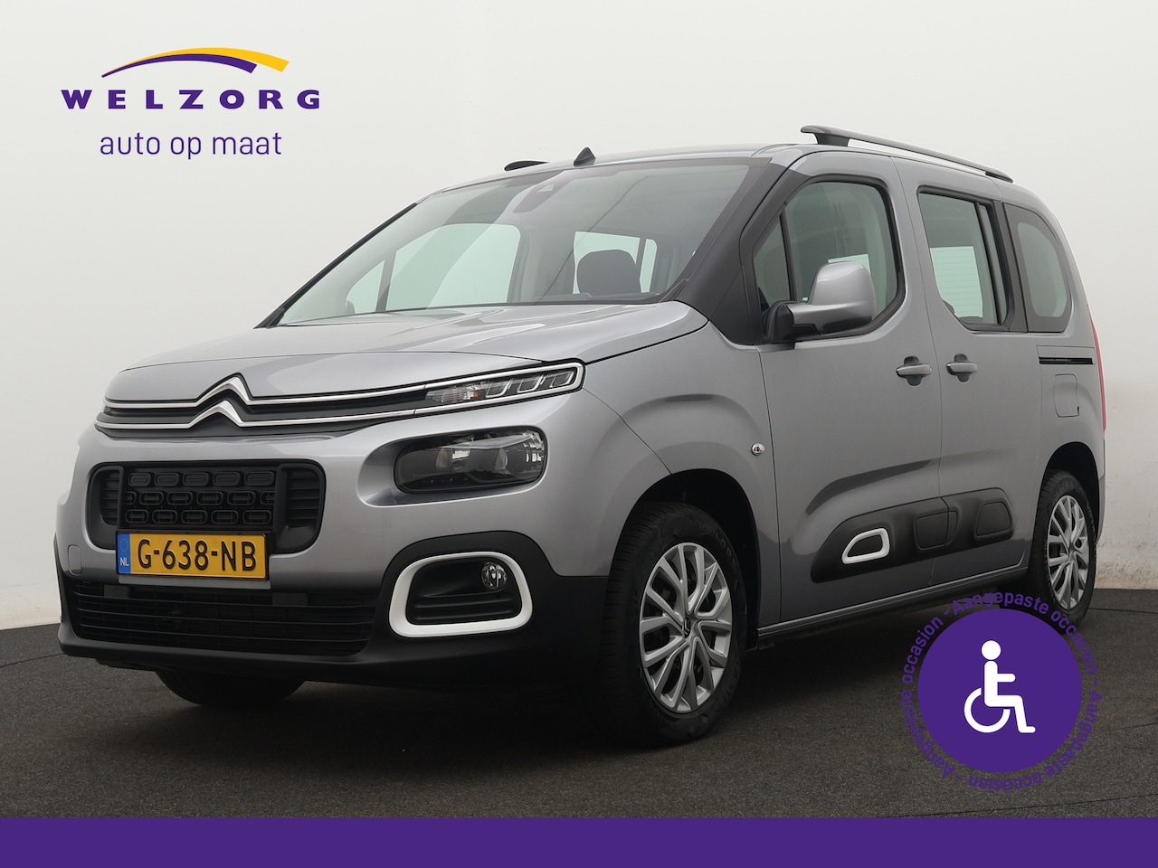 Citroën Berlingo - 1.2 PureTech Feel Ingepland voor nieuwe bodemverlaging t.b.v. rolstoelvervoer (Prijs incl. - AutoWereld.nl