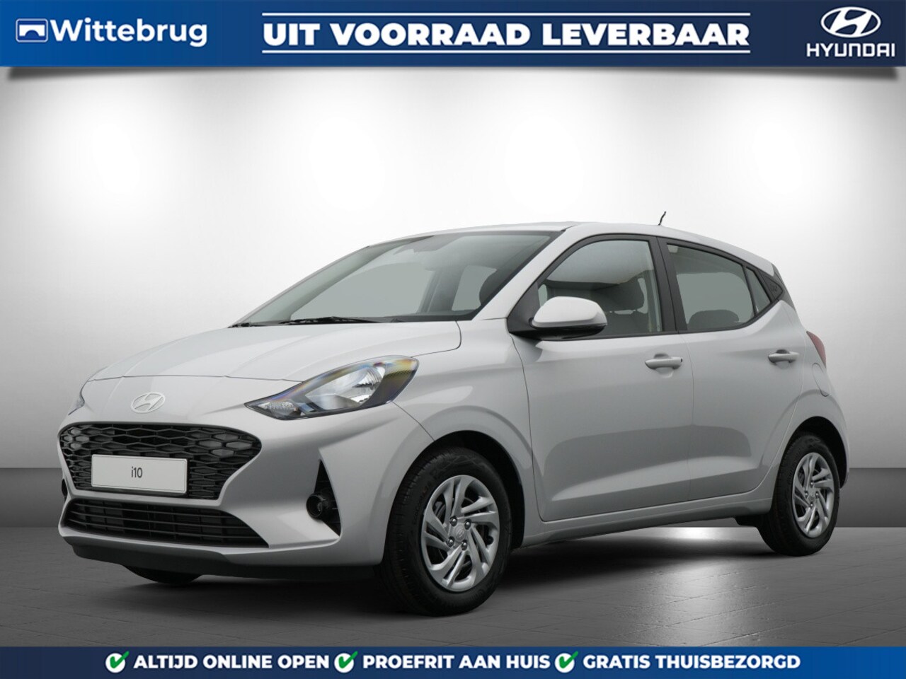 Hyundai i10 - 1.0 Comfort 5-zits AUTOMAAT | APPLE / ANDROID NAVIGATIE | AIRCO Uit voorraad leverbaar! - AutoWereld.nl