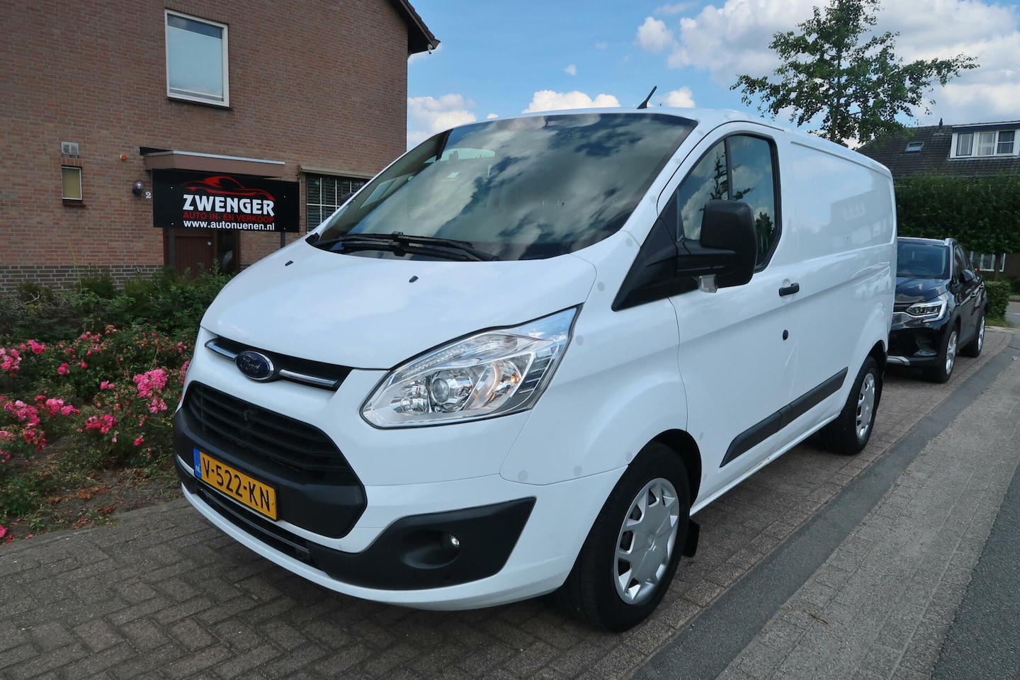 Ford Transit Custom - 2.0 TDCI AUT|KAST INRICHTING|BLUETOOTH|AIRCO|PDC|DEALER ONDERHOUDEN - AutoWereld.nl