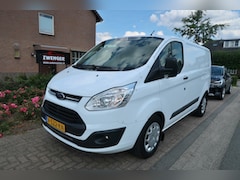 Ford Transit Custom - 2.0 TDCI AUT|KAST INRICHTING|BLUETOOTH|AIRCO|PDC|DEALER ONDERHOUDEN