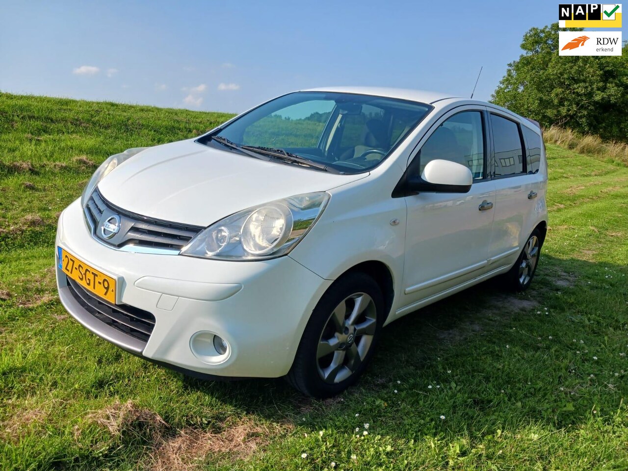 Nissan Note - 1.4i Connect Edition Navigatie Climate Cruise Control Trekhaak Bleutooth bellen - AutoWereld.nl