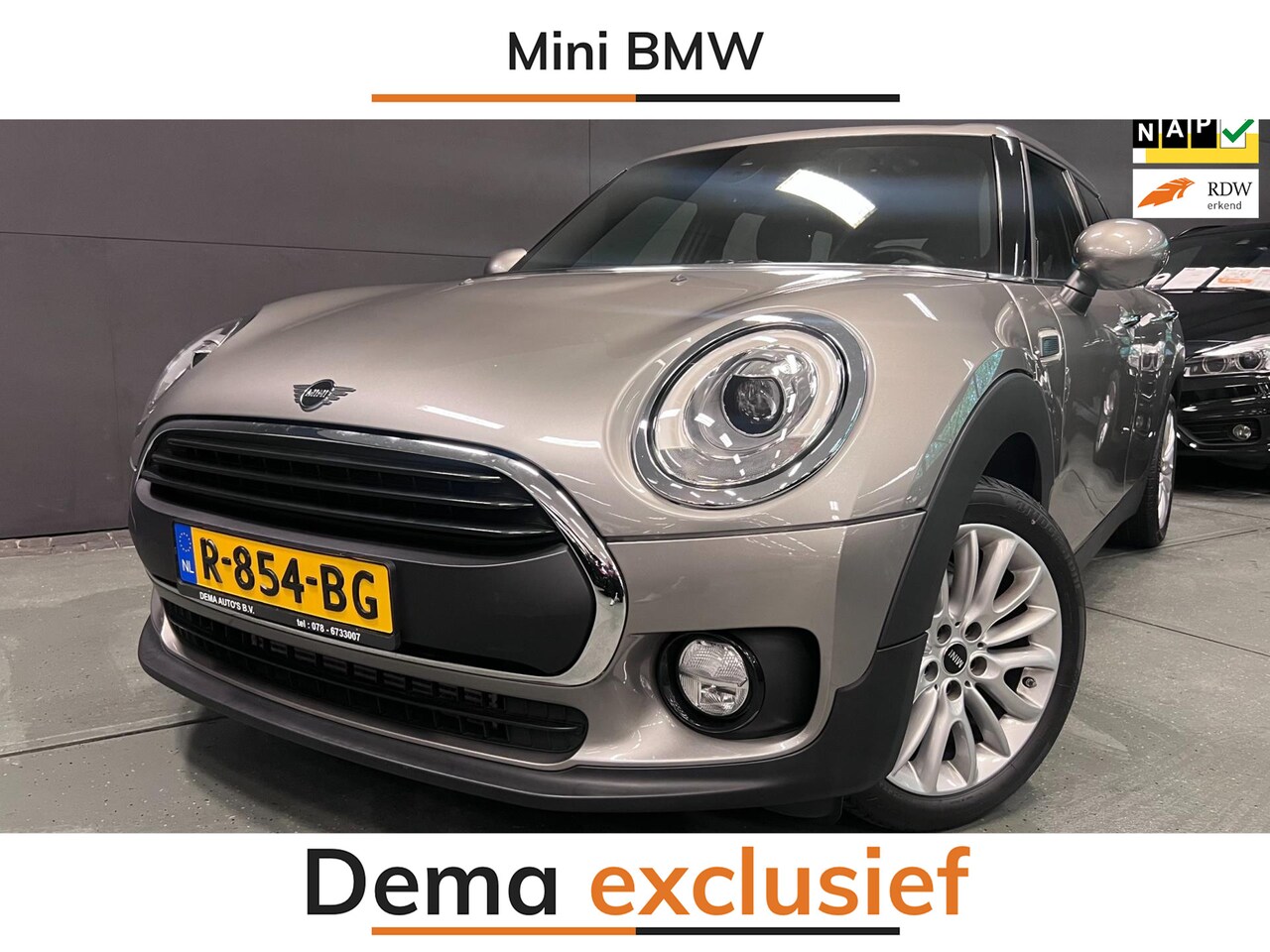 MINI Clubman - 1.5 One COOPER CHILI 25DKM!!/17''/NAVI/XENON/CARPLAY/ECC/PDC - AutoWereld.nl