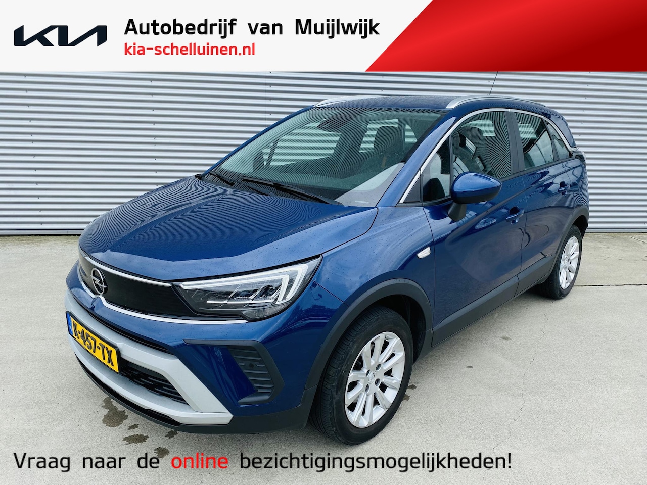 Opel Crossland - 1.2 Turbo Elegance Trekhaak afneembaar | Clima | Cruise | Camera - AutoWereld.nl