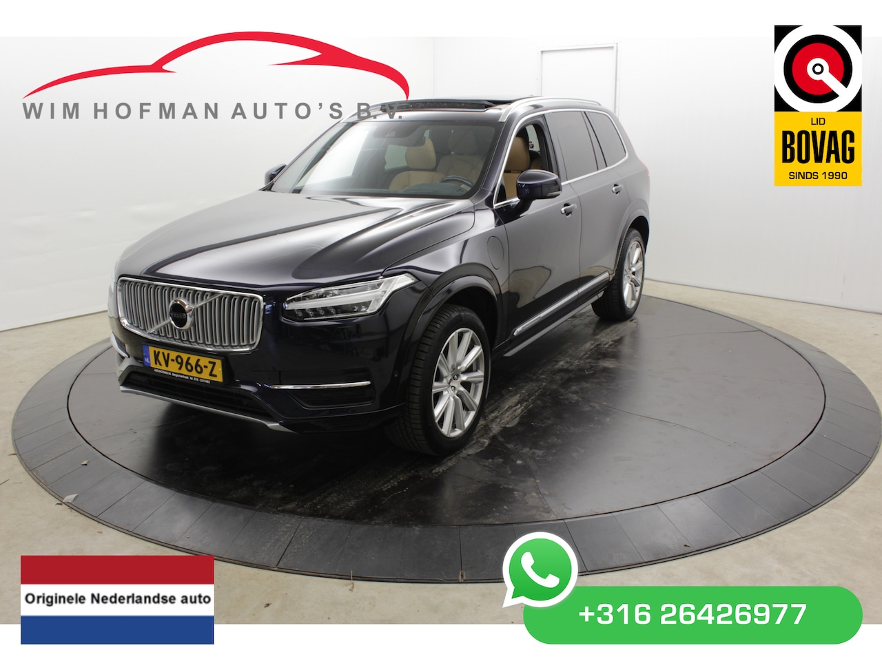 Volvo XC90 - 2.0 T8 AWD 7 pers Inscription Panodak Camera NL Auto - AutoWereld.nl