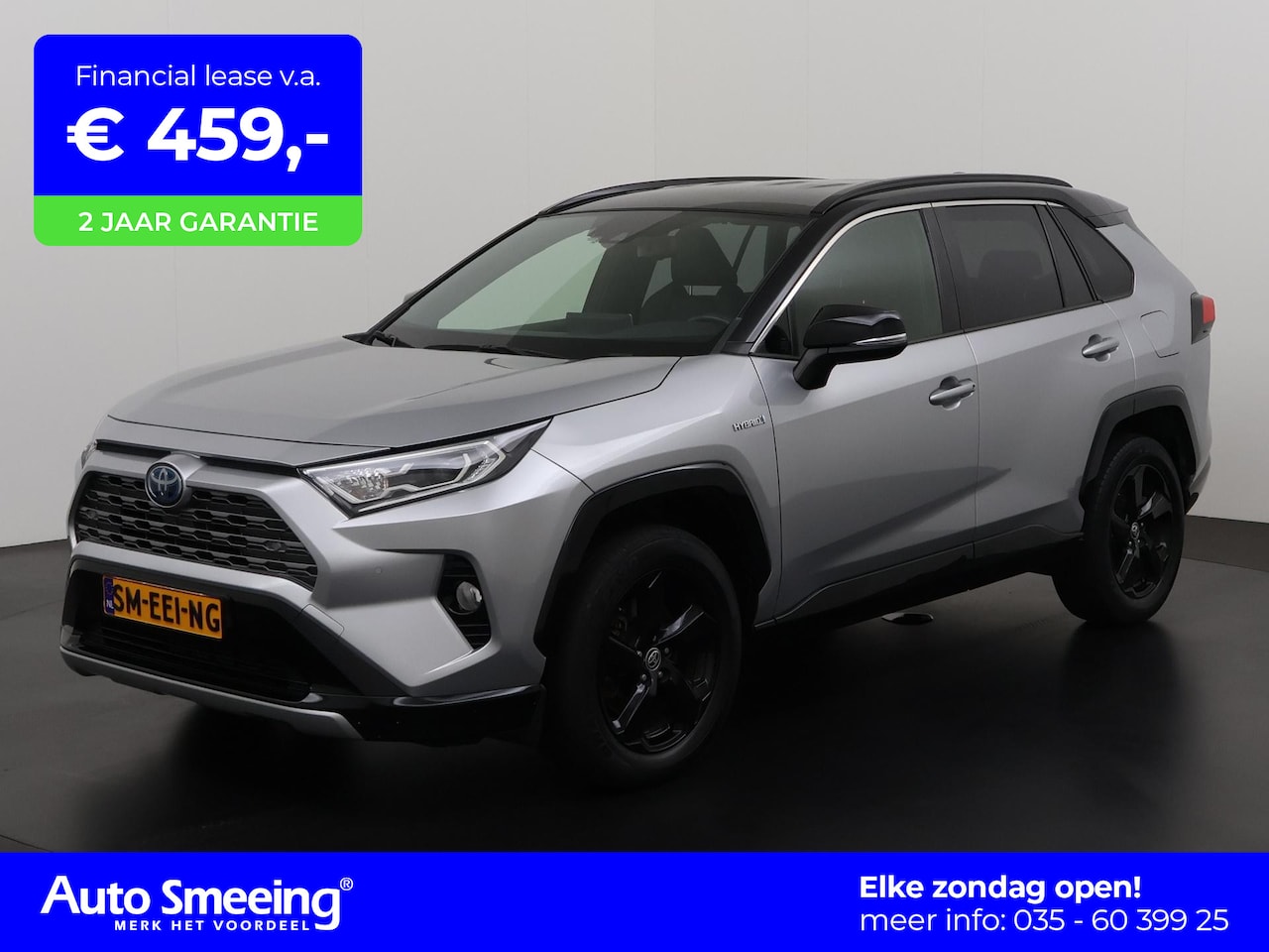 Toyota RAV4 - 2.5 Hybrid Bi-Tone | Camera | Elek stoelbed | Adpat cruise | Elek klep | Zondag open! - AutoWereld.nl