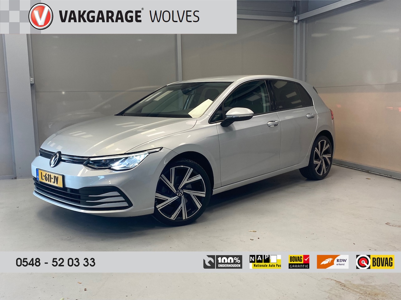 Volkswagen Golf - 1.0 TSI Life Business | LED | NAVI | CAMERA | CLIMA | - AutoWereld.nl