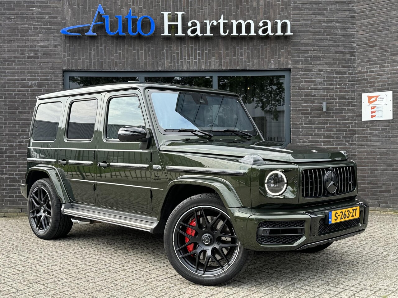 Mercedes-Benz G-klasse - 63 AMG G-klasse Burmester | Stoelventilatie | Exclusive-interieur | G-Manufaktur - AutoWereld.nl