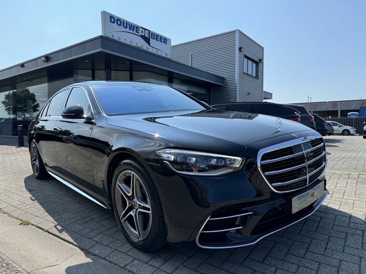 Mercedes-Benz S-klasse - 580 e Lang AMG Line Distronic|HUD|Burmester|Chauffeur-pakket|Pano - AutoWereld.nl