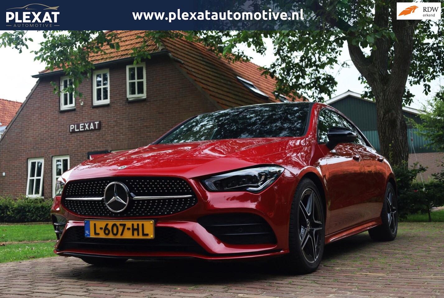 Mercedes-Benz CLA-Klasse - 180 Business Solution AMG Aut. | AMG-Styling | 54.000KM | Panorama | Sfeer | Lane Assist | - AutoWereld.nl